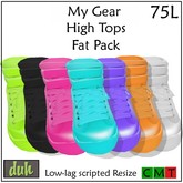 ::Duh!:: My Gear High Tops Fat Pack