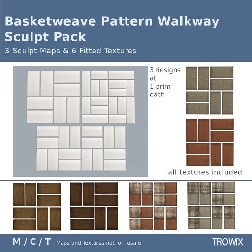 Trowix - Walkway / Stepping Stones Sculpt Pack