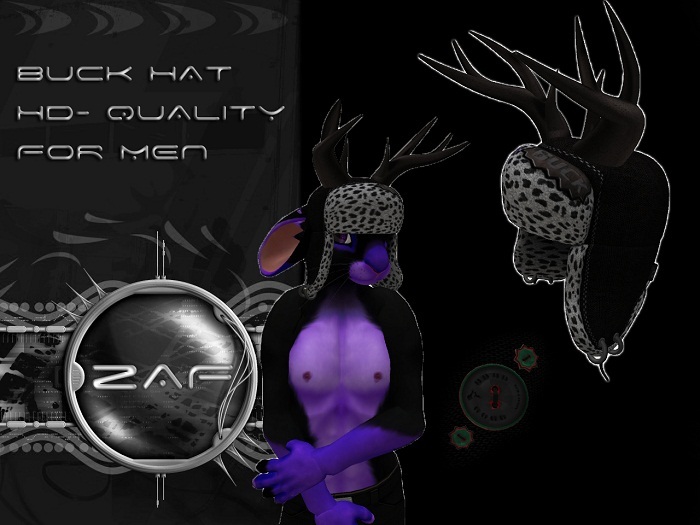 Z.A.F Brown_BlackSpot_Deer winters cap