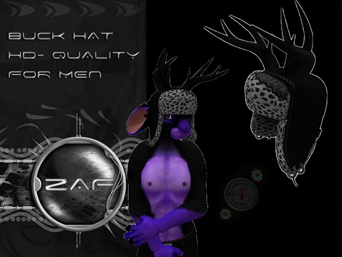 Z.A.F Black_BLackSpot_Deer winters cap