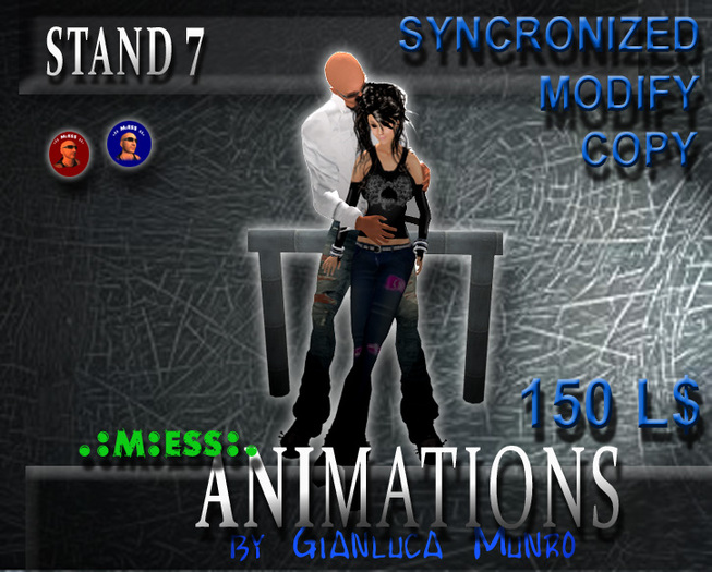 COPY/MOD COUPLE ANIMATION "STAND 7”