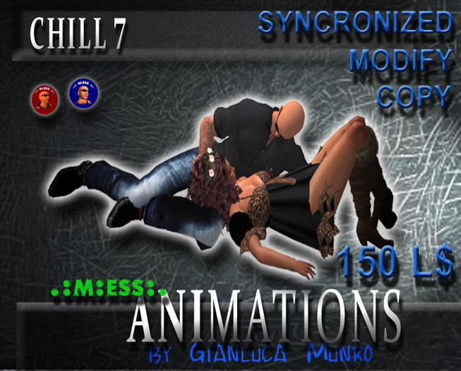 COPY/MOD COUPLE ANIMATION "CHILL 7”