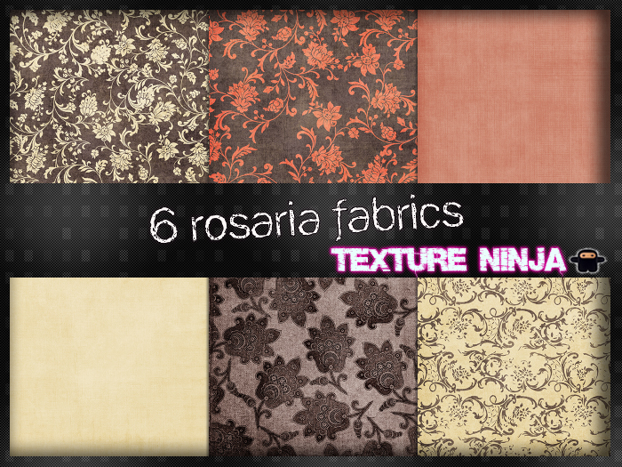 TEXTURE NINJA -> Rosaria fabrics textures