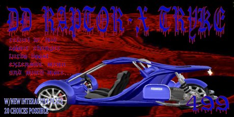 Second Life Marketplace - DD RAPTOR-X TRIKE