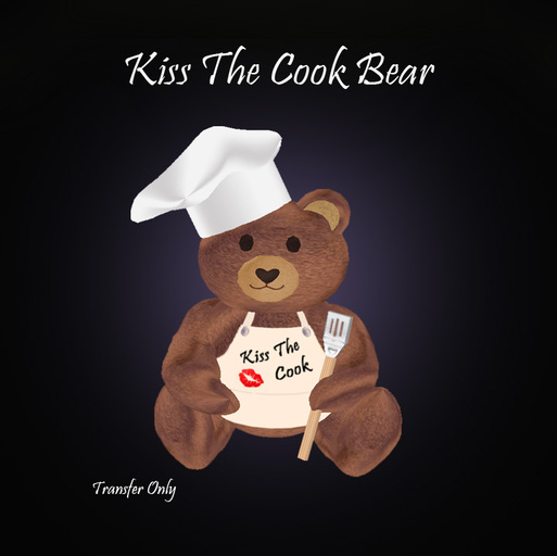Kiss The Cook Bear