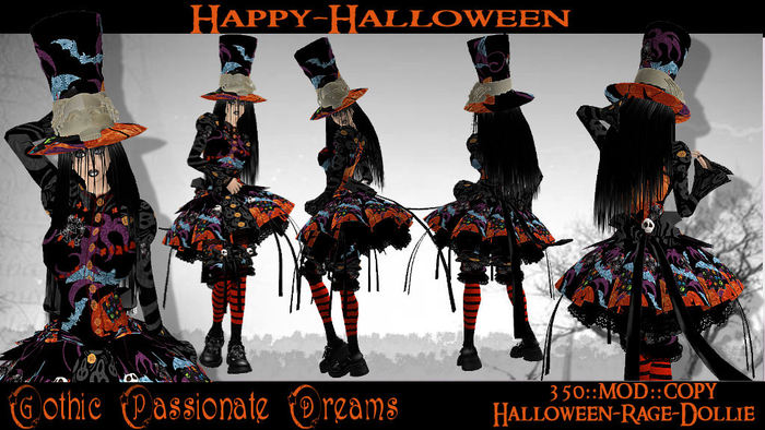 ::GPD::Halloween-Rage-Dollie Collars  Open Me