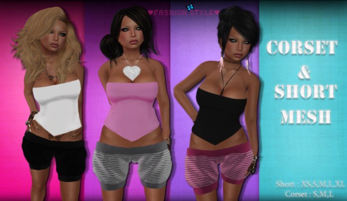 *Fashion Style* Corset Mesh DEMO