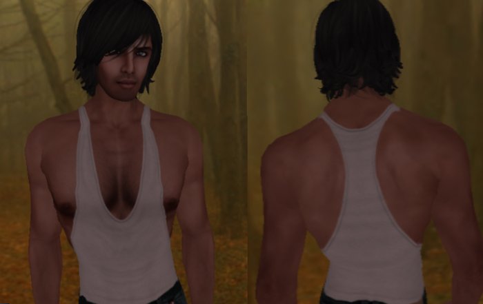 Sexy White Sport String Tank Top Vest