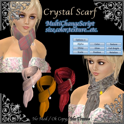*Miroku*Crystal Scarf