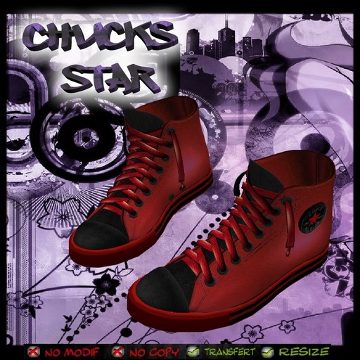 Chucks Star Sneakers Red 