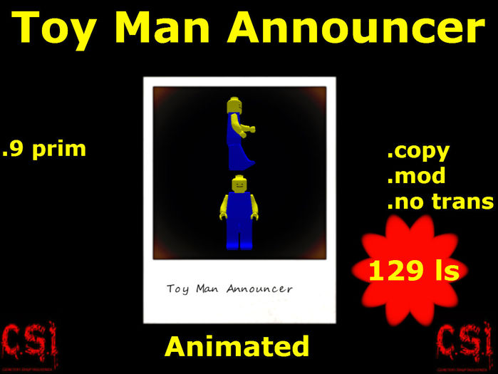 Toy Man Announcer (box)