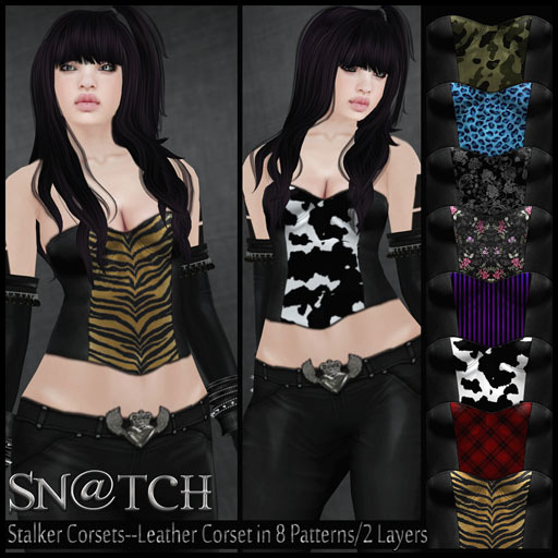 :::Sn@tch Stalker Corsets:::