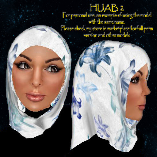 Hijab model 2 for personal use