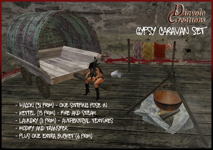 [dc] Gypsy Caravan Set