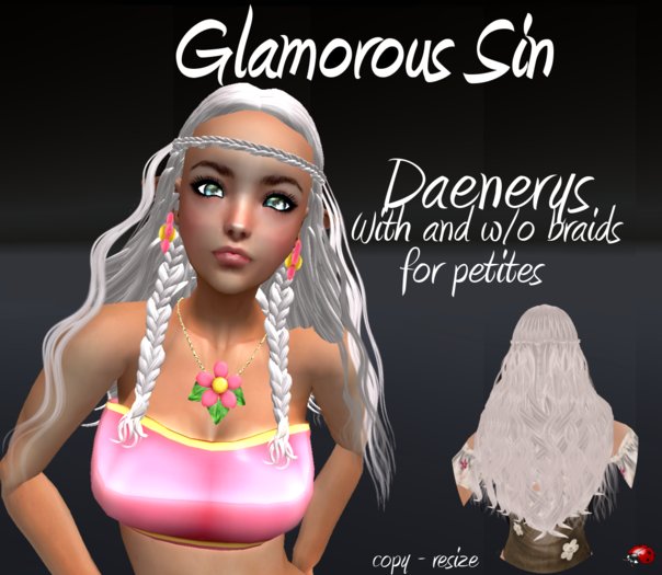 Glamorous Sin - Daenerys petite - Reds