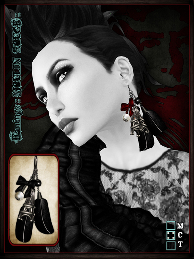 .:* LOULOU&CO *:. - Earrings :: MOULIN ROUGE ::