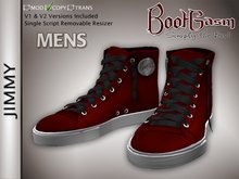 Bootgasm Jimmy Men's Canvas Shoes Red