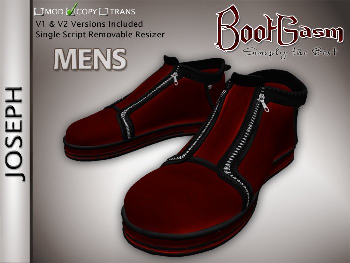 Bootgasm Joseph Men's Shoes Red