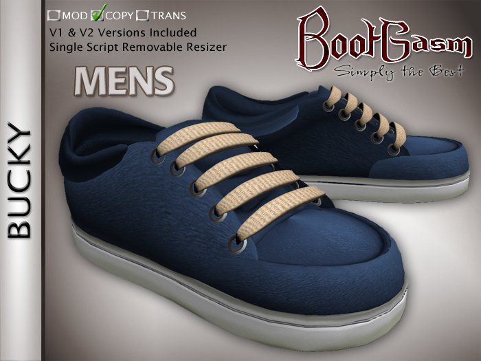 Bootgasm Bucky Men's Shoes Blue