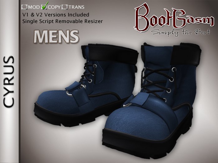 Bootgasm Cyrus Men's Boots Blue
