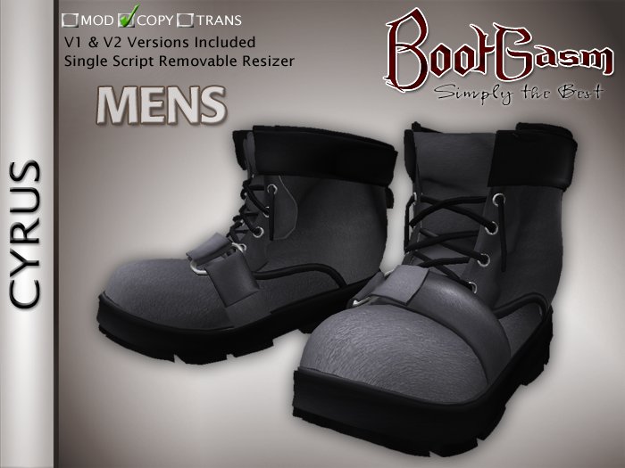 Bootgasm Cyrus Men's Boots Grey