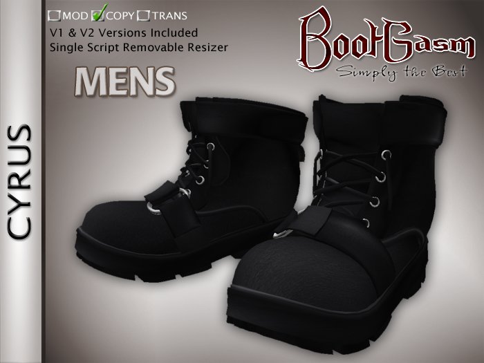 Bootgasm Cyrus Men's Boots Black