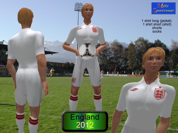England Home Outfit 2012