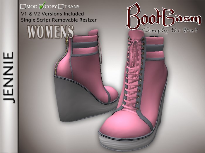 Bootgasm Jennie Platform Women's Shoes Pink