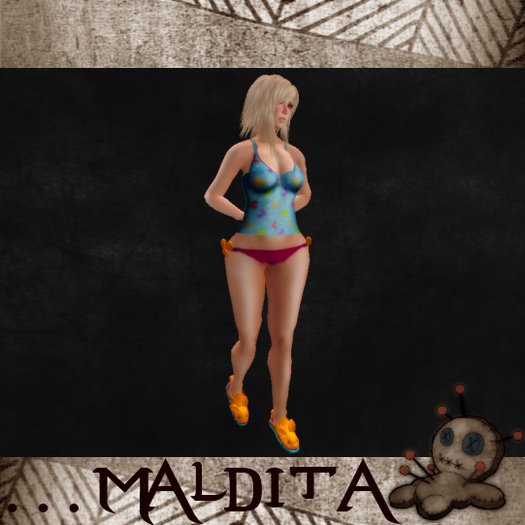 ::::Maldita:::: Pajamas Cyan 
