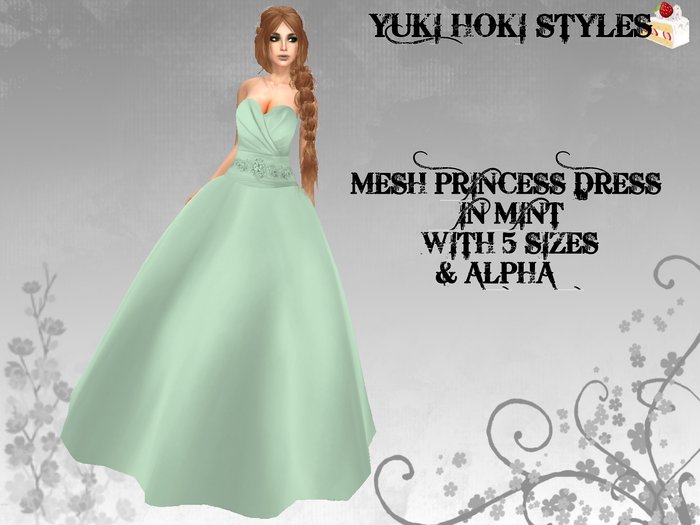 YHS Mesh Princess Dress Mint