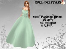YHS Mesh Princess Dress Mint