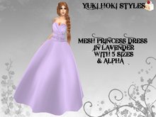 YHS Mesh Princess Dress Lavender