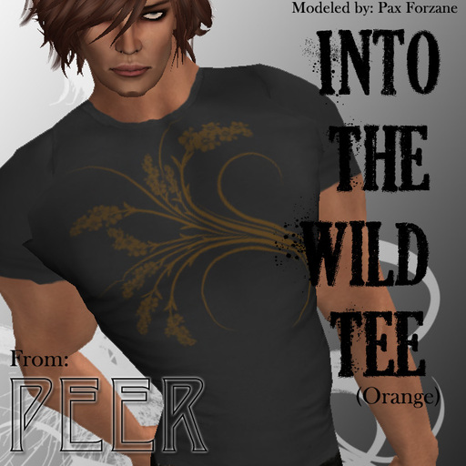 PEER Tee- Into the WIld (Orange)