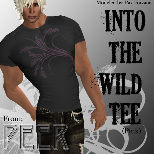 PEER Tee- Into the WIld (Pink)