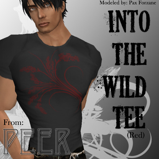 PEER Tee- Into the WIld (Red)