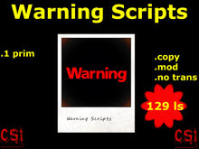 Warning Scripts (box)