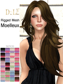 =DeLa*= Mesh Hair "Moelleux" Dipped Party Colors
