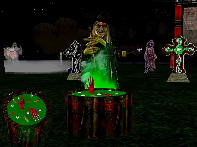 Witches Cauldron Gives Brew  with 12  Sounds