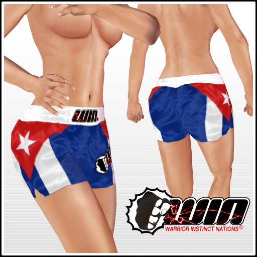 WIN Cuba Flag Short Trunks