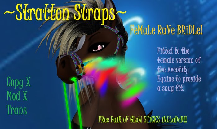 ~Stratton Straps~ RAVE BRIDLE (FEMALE)