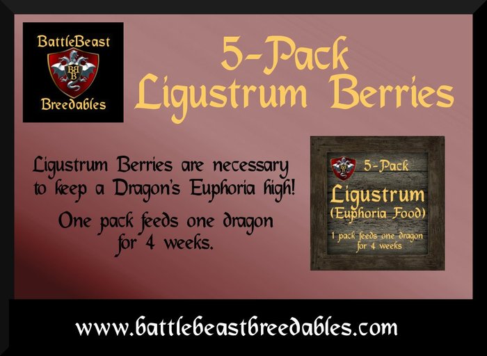 BattleBeast Breedables-Ligustrum 5-Pack v2.0b (MP)