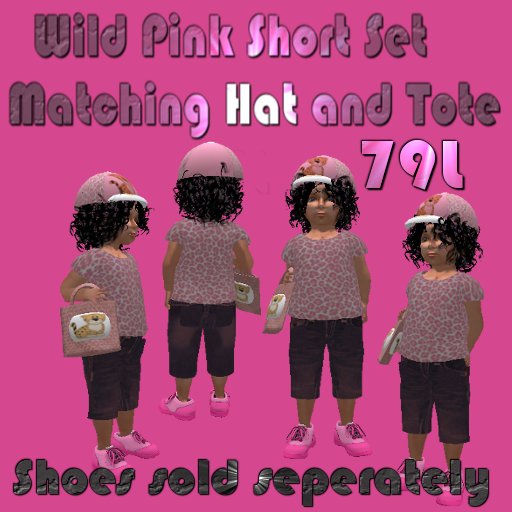 !M&M! Wild Pink Short Set