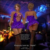 Rhapsody Lace Up Mini "Maple"