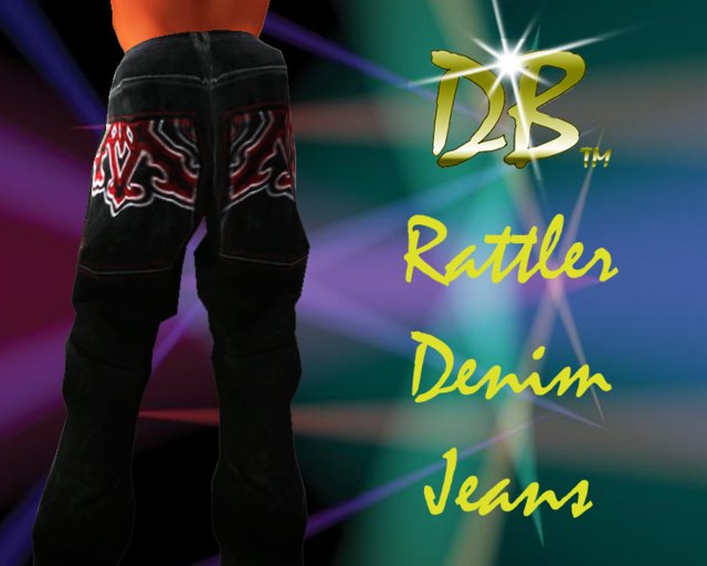 *Da Bizness* Rattler Denim Jeans
