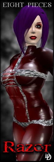 Dare Designs: Razor - red