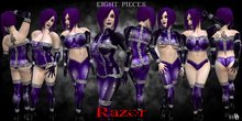Dare Designs: Razor - purple