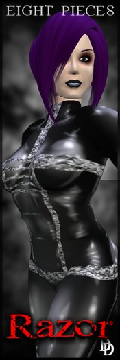 Dare Designs: Razor - black