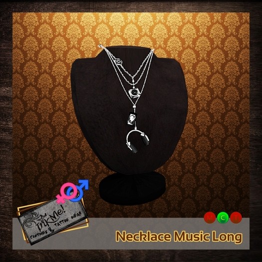 ...:::InkMe!:::...Necklace Music Long