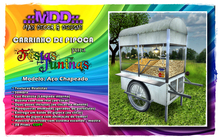 .::MDD::. Carrinho de Pipoca Deluxe Aço Chapeado - Popcorn Pushcart (Silver Model) - 50% Launch Discount