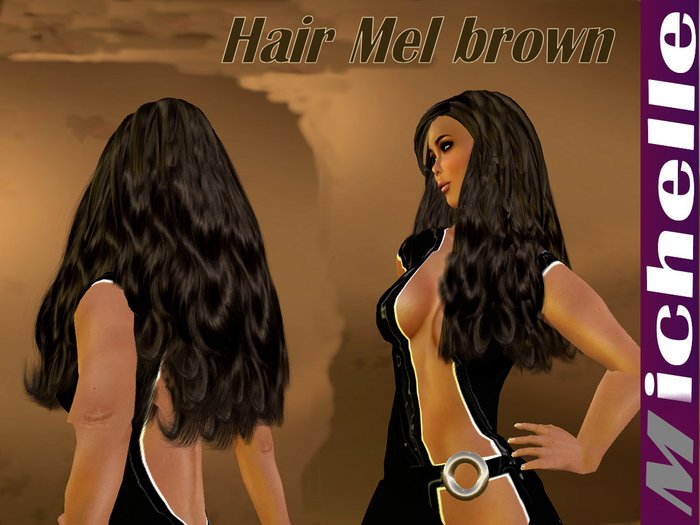 MMShop: Hair Mel brown